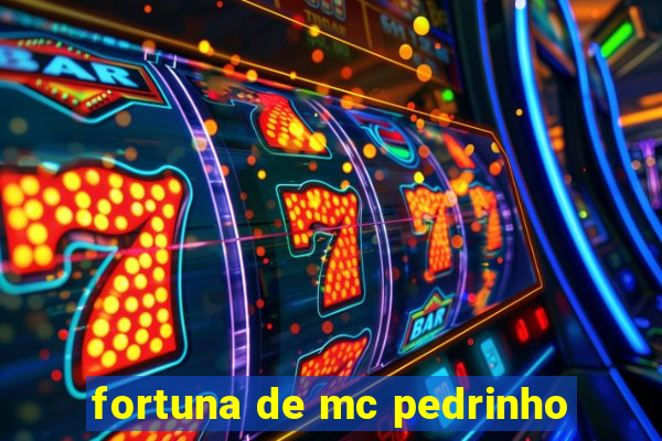 fortuna de mc pedrinho